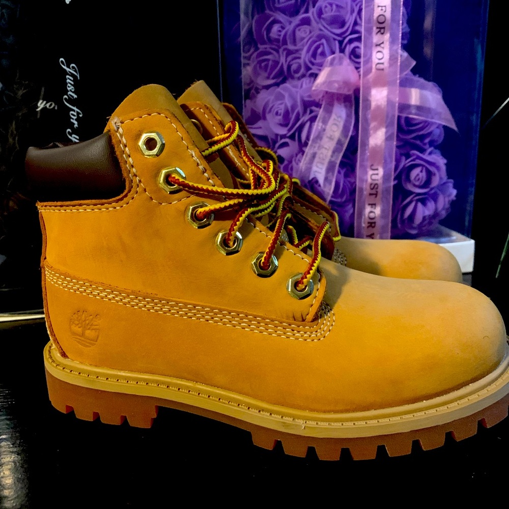 Boy Wheat Timberland Boots
